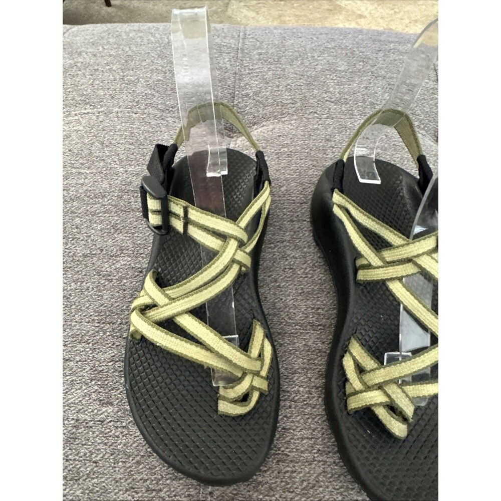 Chaco Z Cloud X2 Vibram Sandals Women’s 5  Sunlit Green Strappy Hiking - Picture 2 of 16
